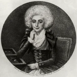Portrét Marie-Madeleine Pioche de La Vergne (rytina)