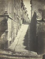 Rue des Grands Carmes, Vue prise de la Rue Ste. Marthe, 1862. 