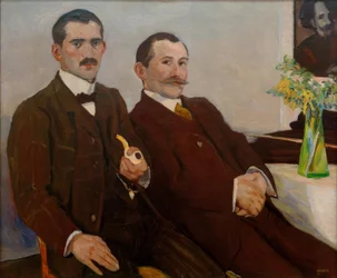 Bratři Alberta Weisgerbera Peter a Fritz