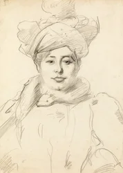 Žena s kloboukem, kolem roku 1905