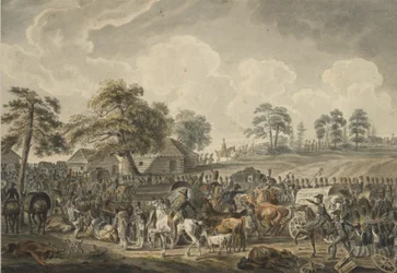 Francouzská armáda překročila řeku Daugava 24. července 1812, v polovině 1820