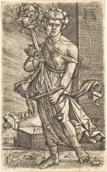 Judith s hlavou Holoferna