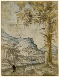 Velký smrk, cca 1517-1520.