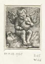 Putto s míčem