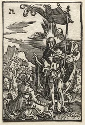 Pád a vykoupení člověka: Kristus se zjevuje sv. Máří Magdaléně, c. 1515.