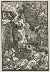 Pád a vykoupení člověka: Kristus na Olivové hoře, c. 1515.