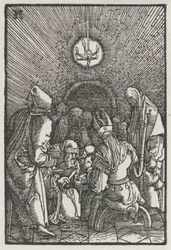 Pád a vykoupení člověka: Obřízka, c. 1515.