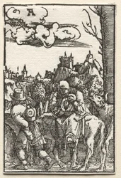 Pád a vykoupení člověka: Útěk do Egypta, c. 1515.