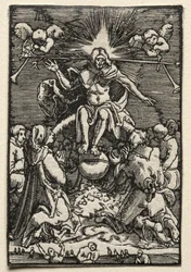 Pád a vykoupení člověka: Poslední soud, c. 1515.