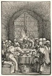 Pád a vykoupení člověka: Poslední večeře, c. 1515.