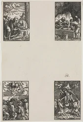 Pád a vykoupení člověka, c. 1515.