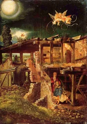 Svatá noc - Narození Krista, kolem 1513