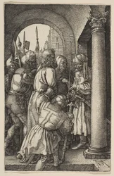 Kristus před Pilátem, z Umučení, 1512.