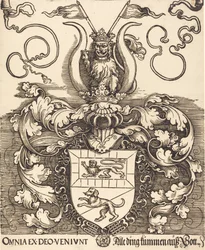 Erb Lorenze Staibera, pravděpodobně 15201521.