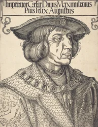 Císař Maxmilián I., c. 1518.