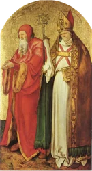 Jabachův oltář: Svatí Simeon a Lazar