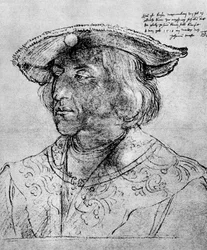 Císař Maxmilián I., 1518, 1936