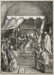 Život Panny: Smrt Panny, 1504-1505.
