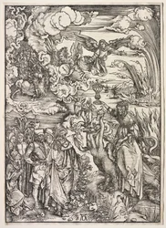 Zjevení svatého Jana: Babylonská žena, 1511.