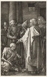 S. Peter a S. John Uzdravení chromého u brány chrámu