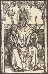 Svatý Erasmus, c. 1500.