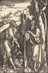 Svatý Jan Křtitel a svatý Onuphrius, c. 1504.