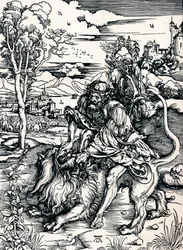 Samson Rending the Lion, 1497 1906