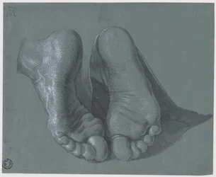 Studie dvou nohou, c.1508