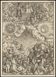 Apokalypsa: Otevření páté a šesté pečeti, 1497-98