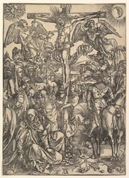 Ukřižování, z Velké vášně, ca. 1498.