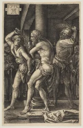 Bičování, z Umučení, 1512.