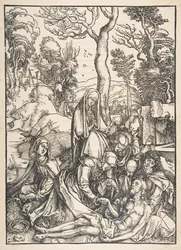 The Lamentation, od The Large Passion.n.d.