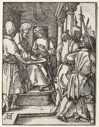 Malá vášeň: Pilát si myje ruce, 1509-1511.