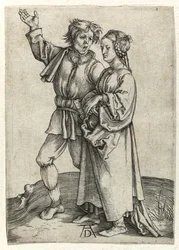 Pár rolníků, kolem 1497