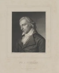Portrét Friedricha von Schillera 1759-1805, c. 1840