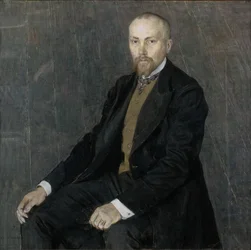 Portrét umělce Nicholase Roericha 1874-1947, 1907