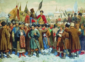 Boyar Vasili Buturlins projev v Radě Pereyaslav, 1880