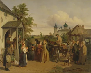 Odjezd, 1850