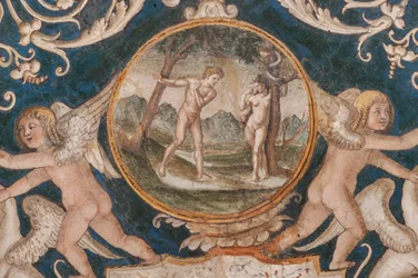 Adam a Eva, detail 3660848