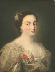Portrét mladé ženy, c. 1760.