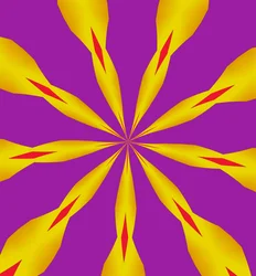 květiny #7,2019, (gradient)