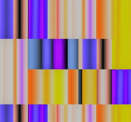 příroda jako televize, 2017, (gradient)
