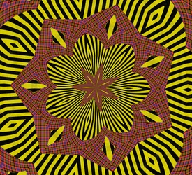 ornament #31,2019,(kombinovaná média)