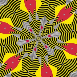 symetrie #5, 2019, (kombinovaná média)