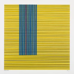 Žlutá, modrá a červená