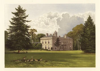 Brockley Hall, Somersetshire, Anglie.