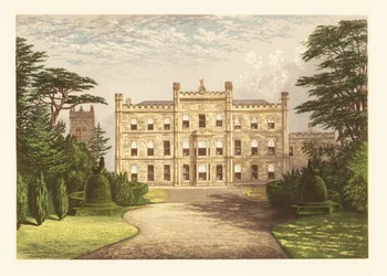 Elvaston Castle, Derbyshire, Anglie.