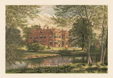 Franks Hall, Farningham, Kent, Anglie.