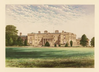Gopsall Hall, Leicestershire, Anglie.