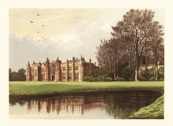 Hengrave Hall, Suffolk, Anglie.
